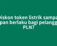 Diskon token listrik sampai kapan berlaku bagi pelanggan PLN?