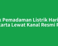 Cek Pemadaman Listrik Hari Ini Jakarta Lewat Kanal Resmi PLN
