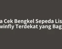 Cara Cek Bengkel Sepeda Listrik Uwinfly Terdekat yang Bagus