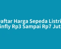 Daftar Harga Sepeda Listrik Uwinfly Rp3 Sampai Rp7 Jutaan
