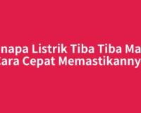 Kenapa Listrik Tiba Tiba Mati? Cara Cepat Memastikannya